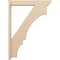 Ekena Millwork 5 1/2-in W x 32-in D x 44-in H Balboa Slat Rough Cedar Woodgrain TimberThane Outlooker, Primed Tan OUTUR055X32X44BOA24RCPR - alternate 2